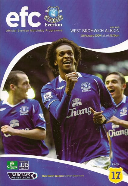 Everton FC v West Bromwich Albion FC 